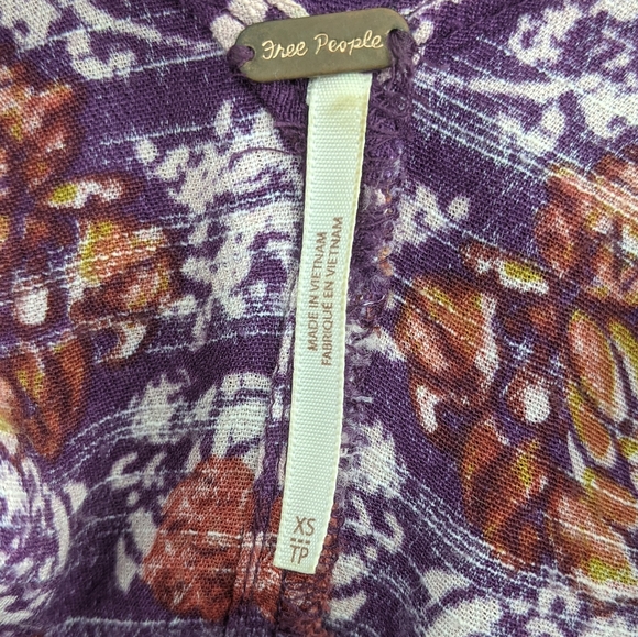 Free People Smooth Talker Purple Open Back Dress - Picture 9 of 12